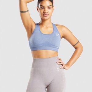 Gymshark Women's Blue Sports Bra